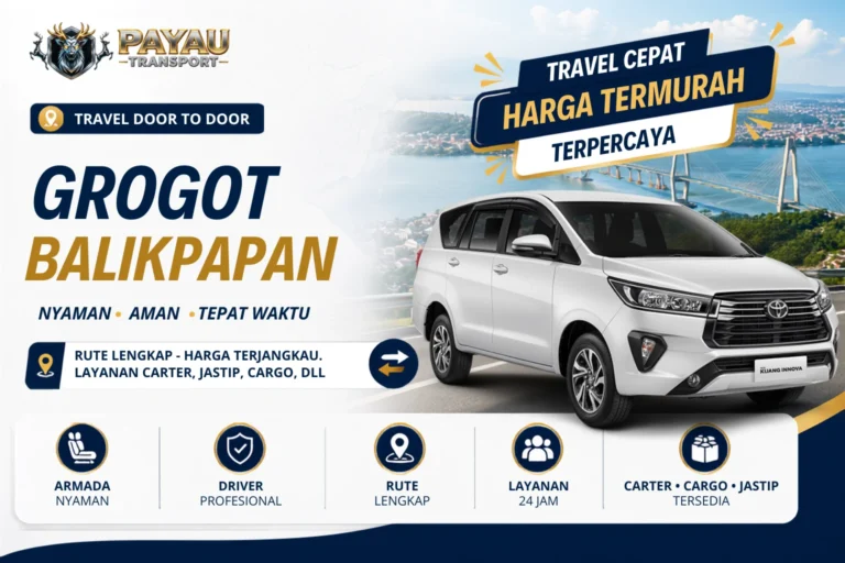Travel Grogot Balikpapan