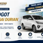 Travel Grogot Sungai Durian